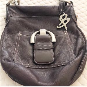 B. Makowsky Chocolate Cross Body Purse